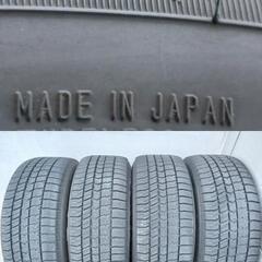 冬 エスティマ純正 2023年【富山】50 アエラス ヤリスクロス クラウン カムリ マークX 215/55R17 日本製 グッドイヤー 中古４本 17インチ 車検対応 17インチの画像
