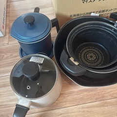 フライパン、鍋などの画像