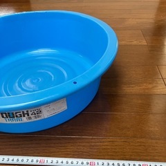N26　廃材（たらい16ℓ 内径42cm 割れあり）の画像