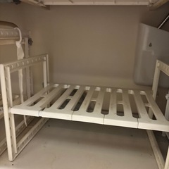 キッチン収納　シンク下収納の画像