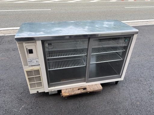 中古品 ホシザキテーブル形冷蔵ショーケース RTS-120STB2‐TH 2012年 1200ｘ450ｘ800ｍｍ 動作問題なし 厨房