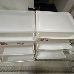 衣装ケース3段×2の画像
