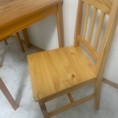 7月21日迄【ダイニング３点セット】の画像