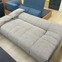 【リユースのサカイ野々市店】2人掛けソファ アイボリー W(幅)190×D(奥行き)100×H(高さ)90cm ※クリーニング済み  の画像