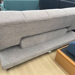 【リユースのサカイ野々市店】2人掛けソファ アイボリー W(幅)190×D(奥行き)100×H(高さ)90cm ※クリーニング済み  の画像