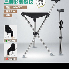ステッキチェア　万博に便利の画像