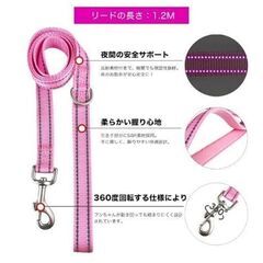 リードハーネスセット  色 ピンク  サイズMの画像