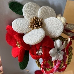 成人式髪飾り　中古品の画像