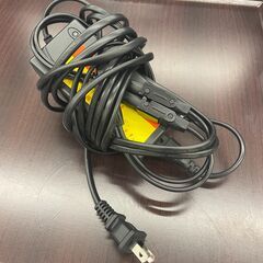 【リユースのサカイ野々市店】3人掛け電動ソファ 黒 W(幅)209×D(奥行き)90×H(高さ)100cm ※クリーニング済み の画像