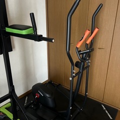 ボディースカルプチャー(BODY SCULPTURE)(メンズ、レディース)クロストレーナー 家庭用 ダイエット 自走式 マグネティックストライダー TKS02HM020の画像