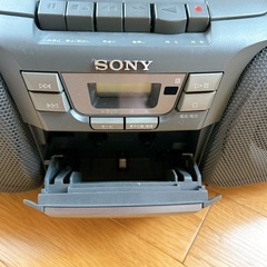美品 SONY/ソニー CD ラジオ カセットコーダー CFD-151 CDラジカセ 昭和レトロの画像