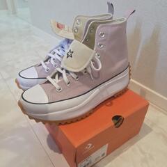 CONVERSEランスターハイク　ピンク♡の画像