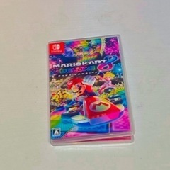 【美品】Switch マリオカート8デラックス　トレーシングホイールの画像