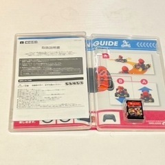 【美品】Switch マリオカート8デラックス　トレーシングホイールの画像