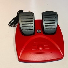【美品】Switch マリオカート8デラックス　トレーシングホイールの画像