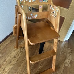 【お話し中】ハイチェア　子ども　ベビーの画像