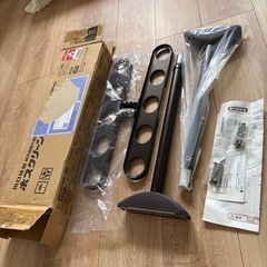川口技研 ホスクリーン 物干し 軒天タイプ ZA型 ZA-0745 570-640-710-780mm 1セットの画像