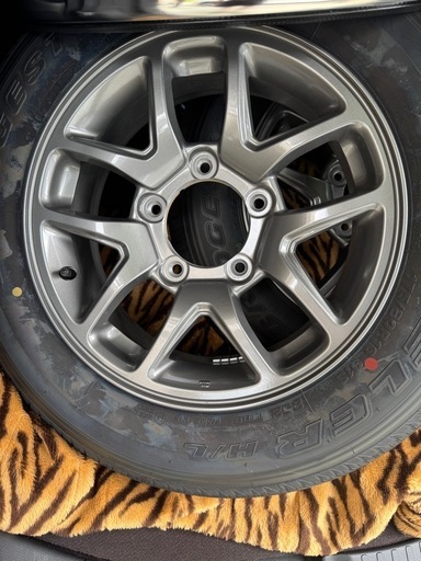 決まりました　お値下げしました　ジムニーjb64純正ホイールタイヤ