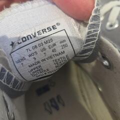 CONVERSE　オールスター　グレー☆の画像
