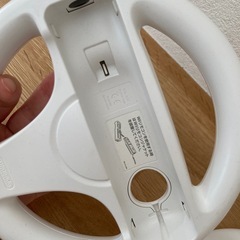 Wii ハンドル　2つセットの画像