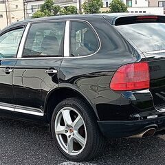 ★予備車検付★ポルシェ カイエン★黒革シート★20インチ純正アルミ★カロッツェリアナビ★フルセグTV★ETC他の画像