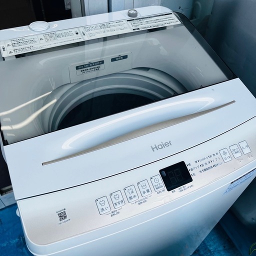 【Haier】洗濯機 JW-U60HK 6kg 2022年