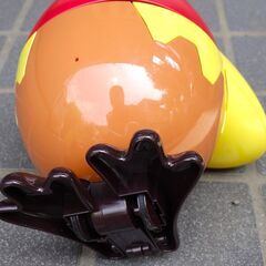 走るキョロちゃん  走る！しゃべる！森永　非売品　キズ有り　USEDの画像