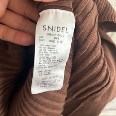 snidel ワンピースの画像