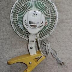 クリップファン クリップ扇風機 15cmの画像
