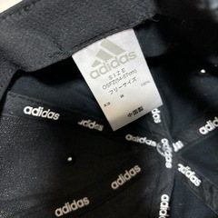 adidas アディダス キャップ 帽子 ブラック 黒の画像