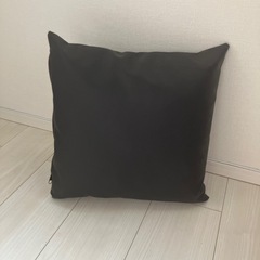 フェイクレザークッション