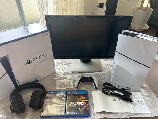PS5 モニター　セット売り