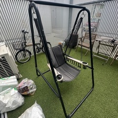 椅子　自立式ハンモックチェア　屋外　ブランコ　の画像