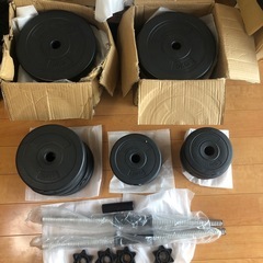ダンベル 30kg 2個セットプレート 60kg 　の画像
