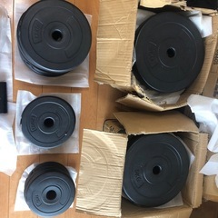ダンベル 30kg 2個セットプレート 60kg 　の画像