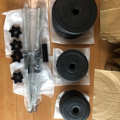 ダンベル 30kg 2個セットプレート 60kg 　の画像