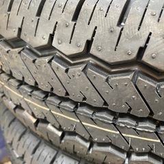 軽自動車用タイヤ　新品タイヤと中古ホイール　13インチ　155/65R13 の画像
