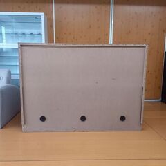薄型カウンター下収納 黒　試作品 キャビネット 完成品 日本製 スタイリッシュブラックの画像