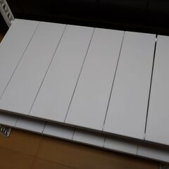 ニトリ NITORI シンク下収納 伸縮ラック(イータ 奥行30cm ホワイト) 8987839の画像