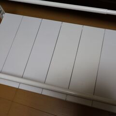 ニトリ NITORI シンク下収納 伸縮ラック(イータ 奥行30cm ホワイト) 8987839の画像