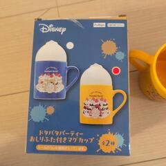 ディズニー　ミッキー＆フレンズ ドタバタパーティー　おしりふた付きマグカップの画像