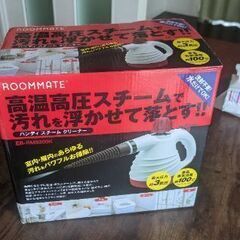 中古品のハンディスチームクリーナーの画像