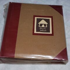 クラフト台紙のフォトアルバム、無料でお譲りします