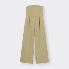 GUカットソベアキャミソールサロペットパンツの画像