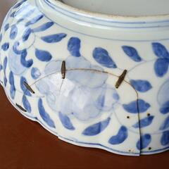 伊万里大鉢　鎹直し　金継ぎ用にの画像