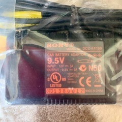 SONY カーバッテリーアダプター　DCC-FX150の画像
