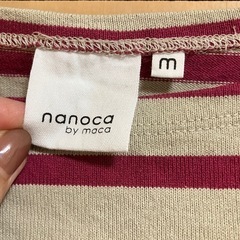 nanocaカットソーの画像