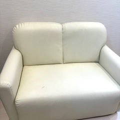 アイボリー　ソファ