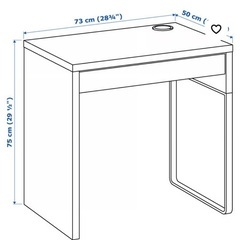 IKEA テーブル　机の画像