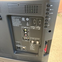 ☆値下げ☆T2507-050 SHARP AQUOS BD/HDD内蔵液晶テレビ LC-32DR9-W 2014年製 動作確認済み リモコン有り キズ汚れ有りの画像